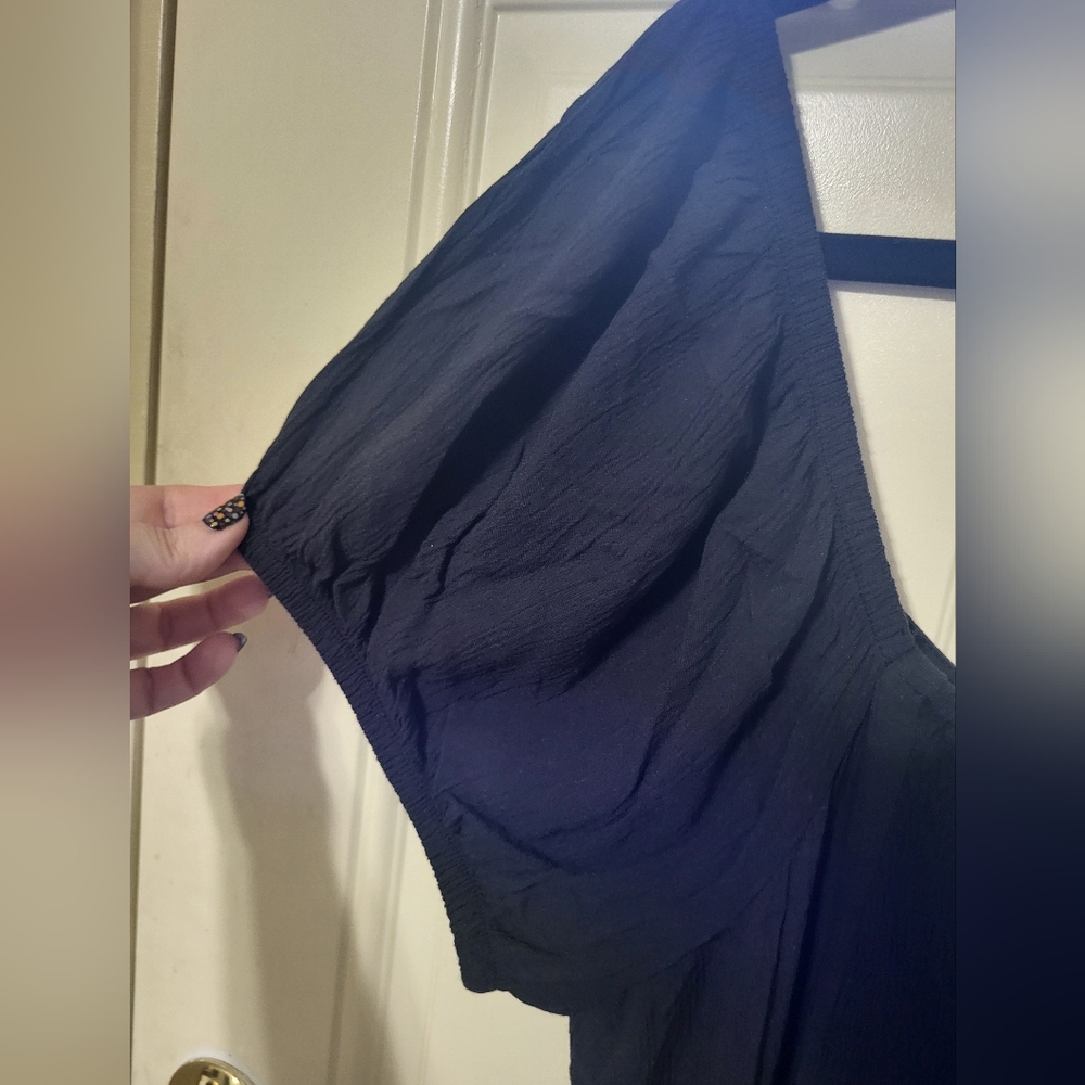 NWOT Black Maxi Dress - Picture 8 of 9